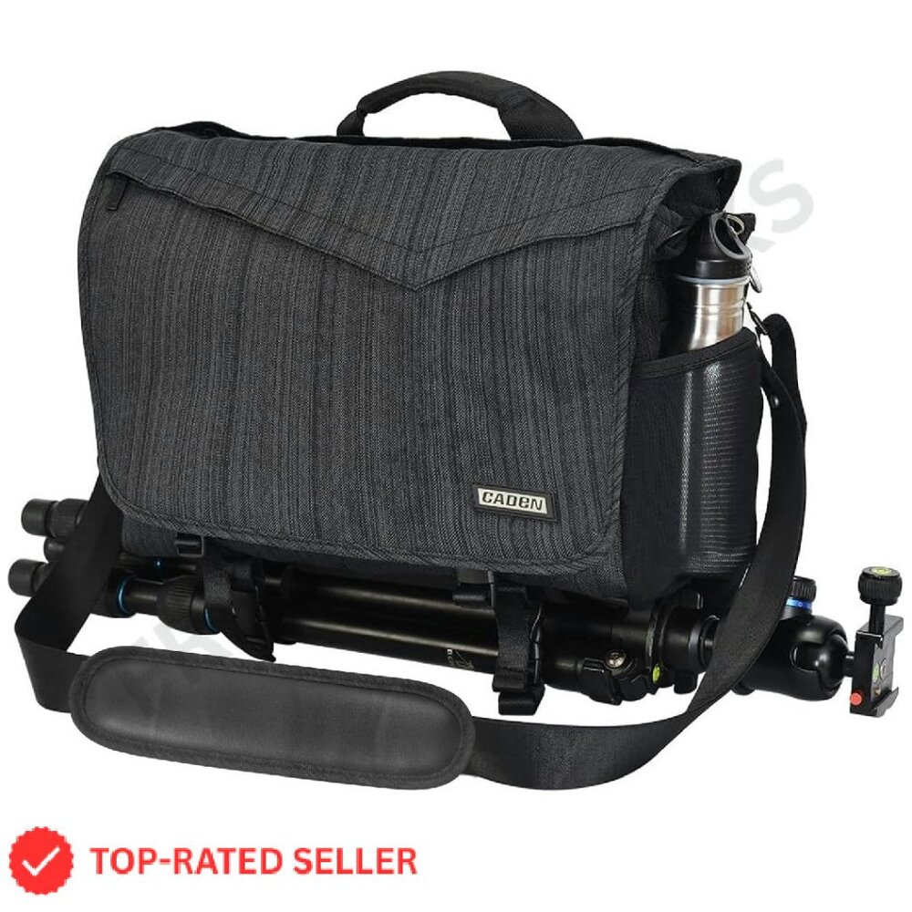 Professional Camera Bag Waterproof Messenger Case… - image 1